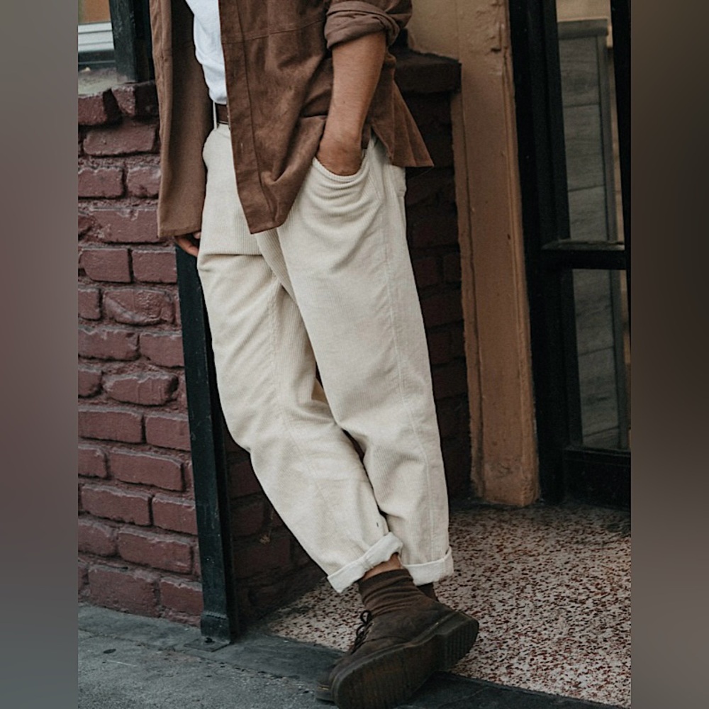 Ottway Australia Dayton Cord Pants New Relaxed Corduroy Indie Sleaze